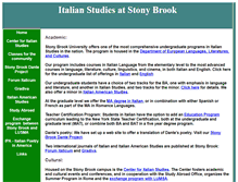 Tablet Screenshot of italianstudies.org
